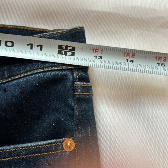 Juicy Couture Moonlight Wash Denim Skinny Jeans Size 24 - Picture 7 of 8